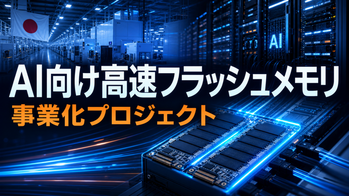 キオクシア AI向け高速フラッシュメモリ