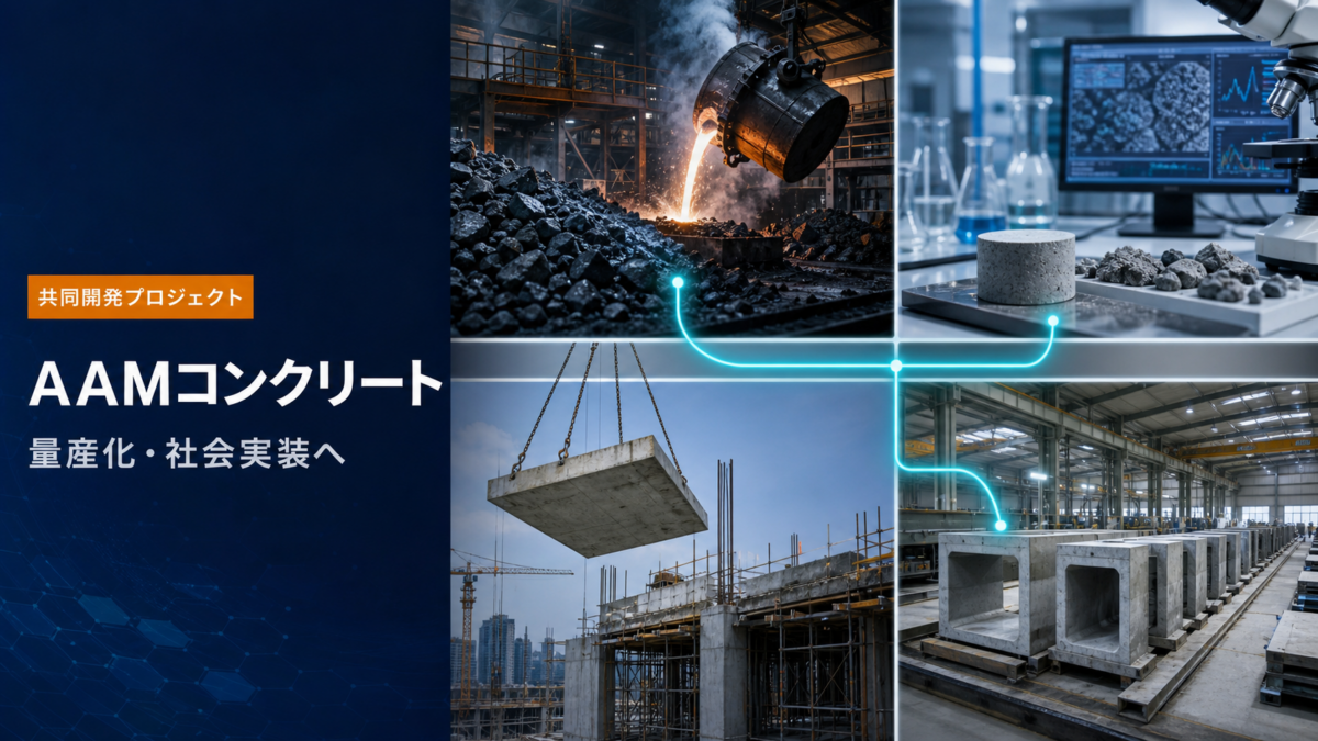 AAMコンクリート量産化・社会実装プロジェクト