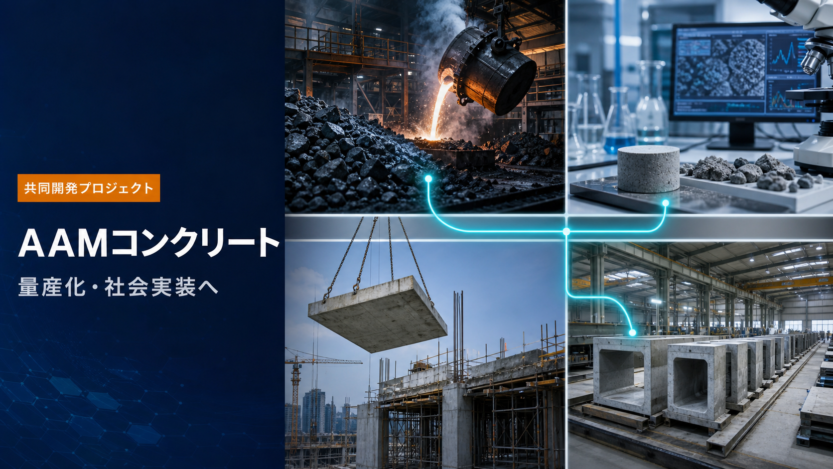 AAMコンクリート量産化・社会実装プロジェクト