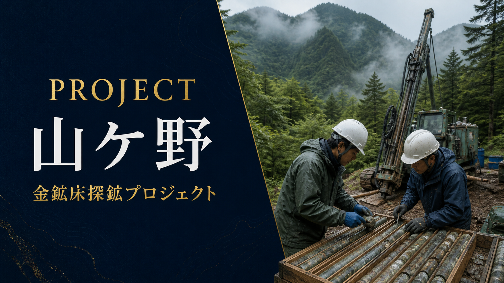 山ケ野金鉱床探鉱プロジェクト