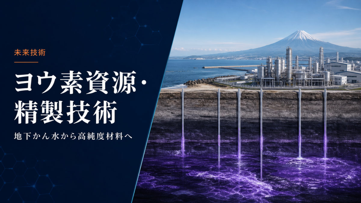 ヨウ素資源・精製技術