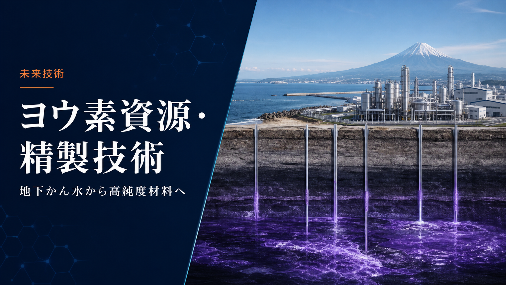 ヨウ素資源・精製技術