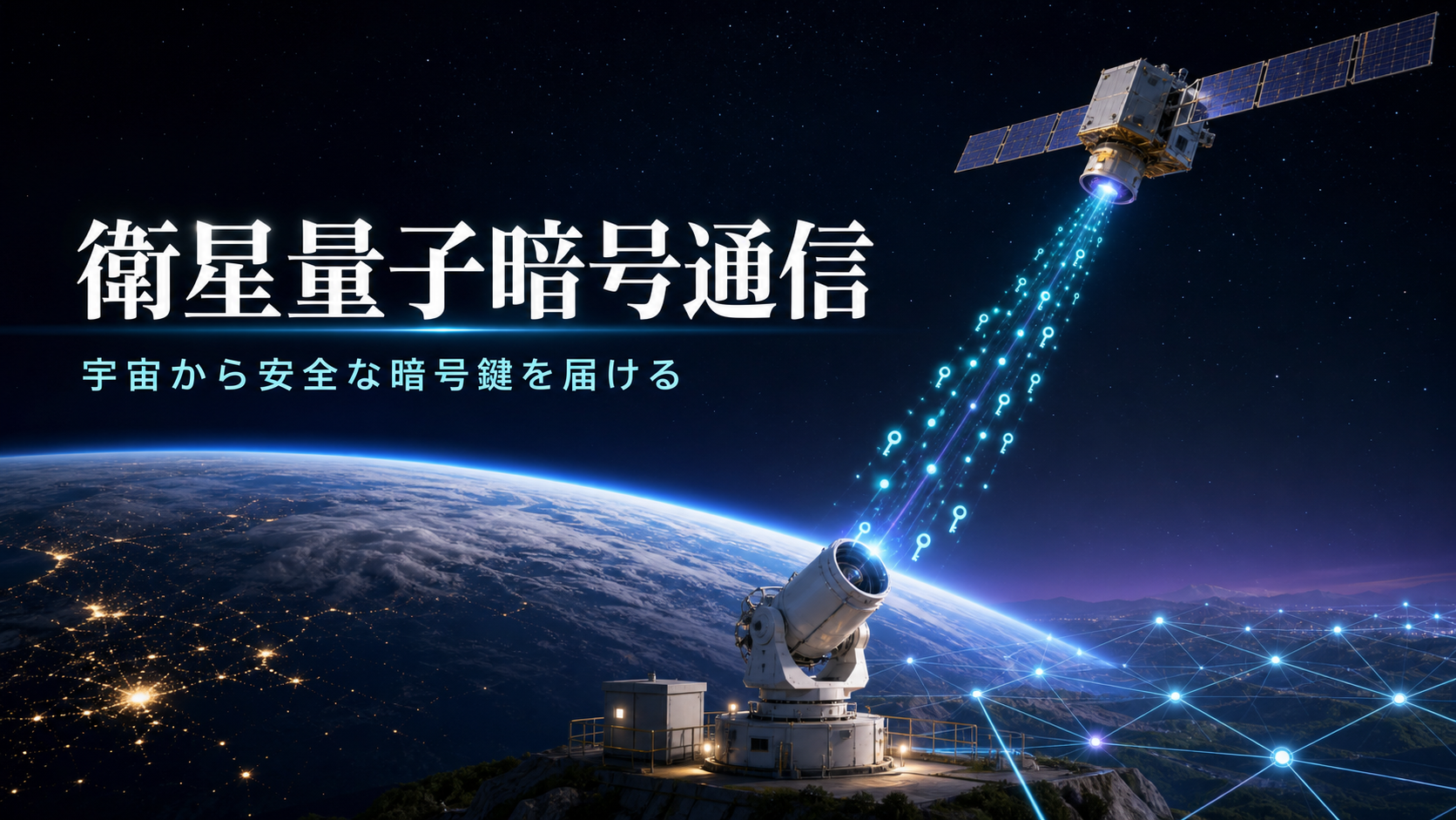 衛星量子暗号通信技術