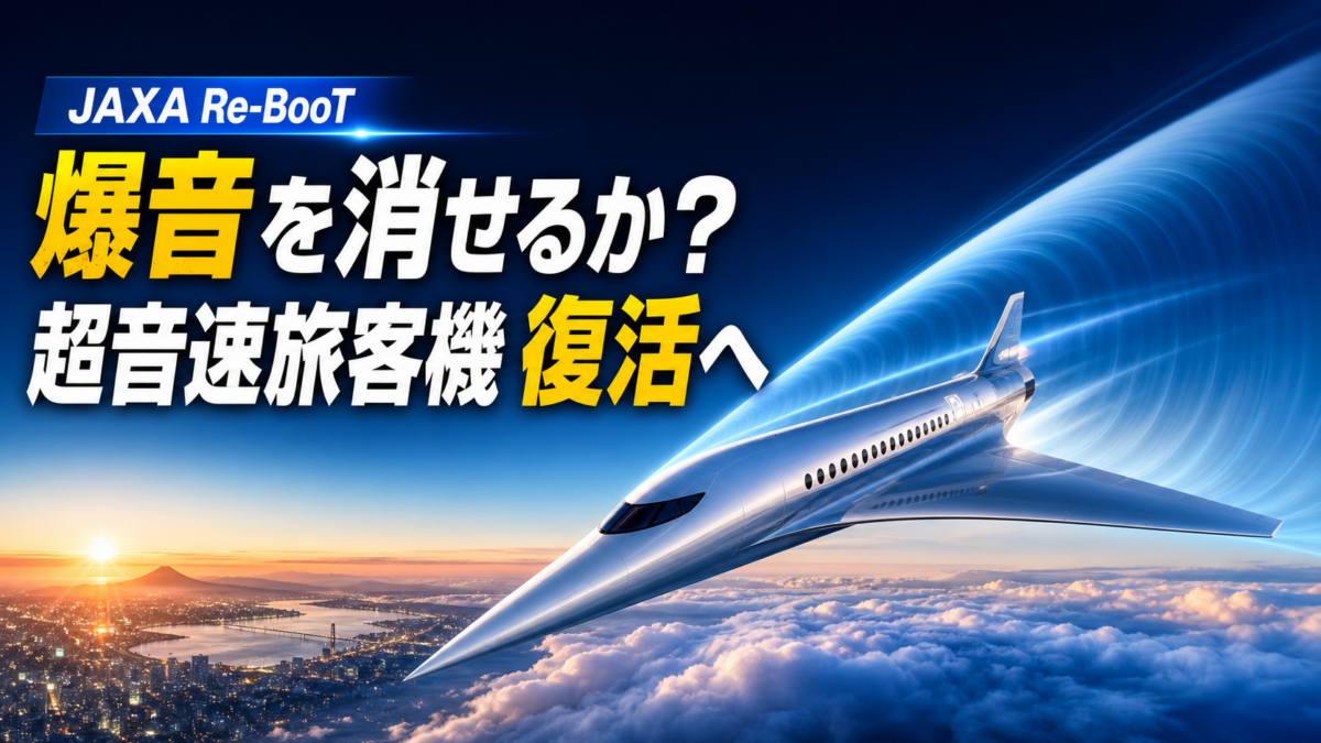 JAXA、低ブーム実証機の風洞試験で設計予測との一致を確認