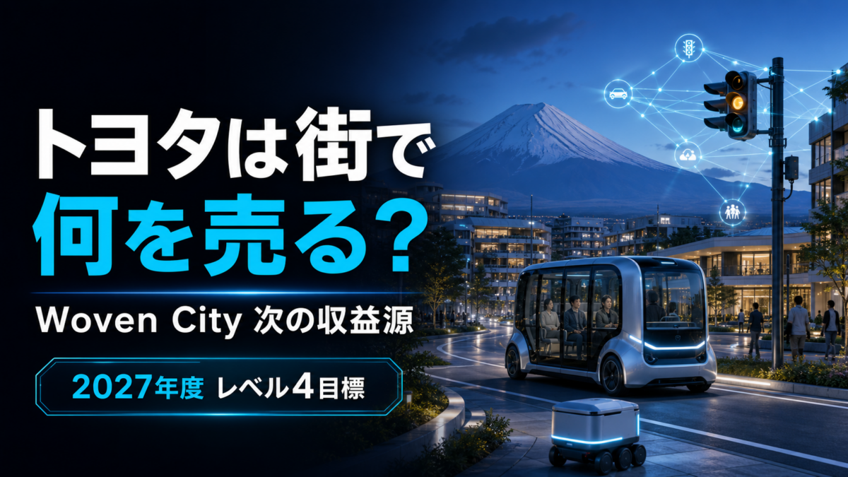 トヨタはWoven Cityで何を売るのか