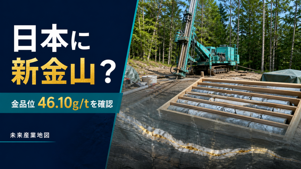日本で半世紀ぶりの新金山