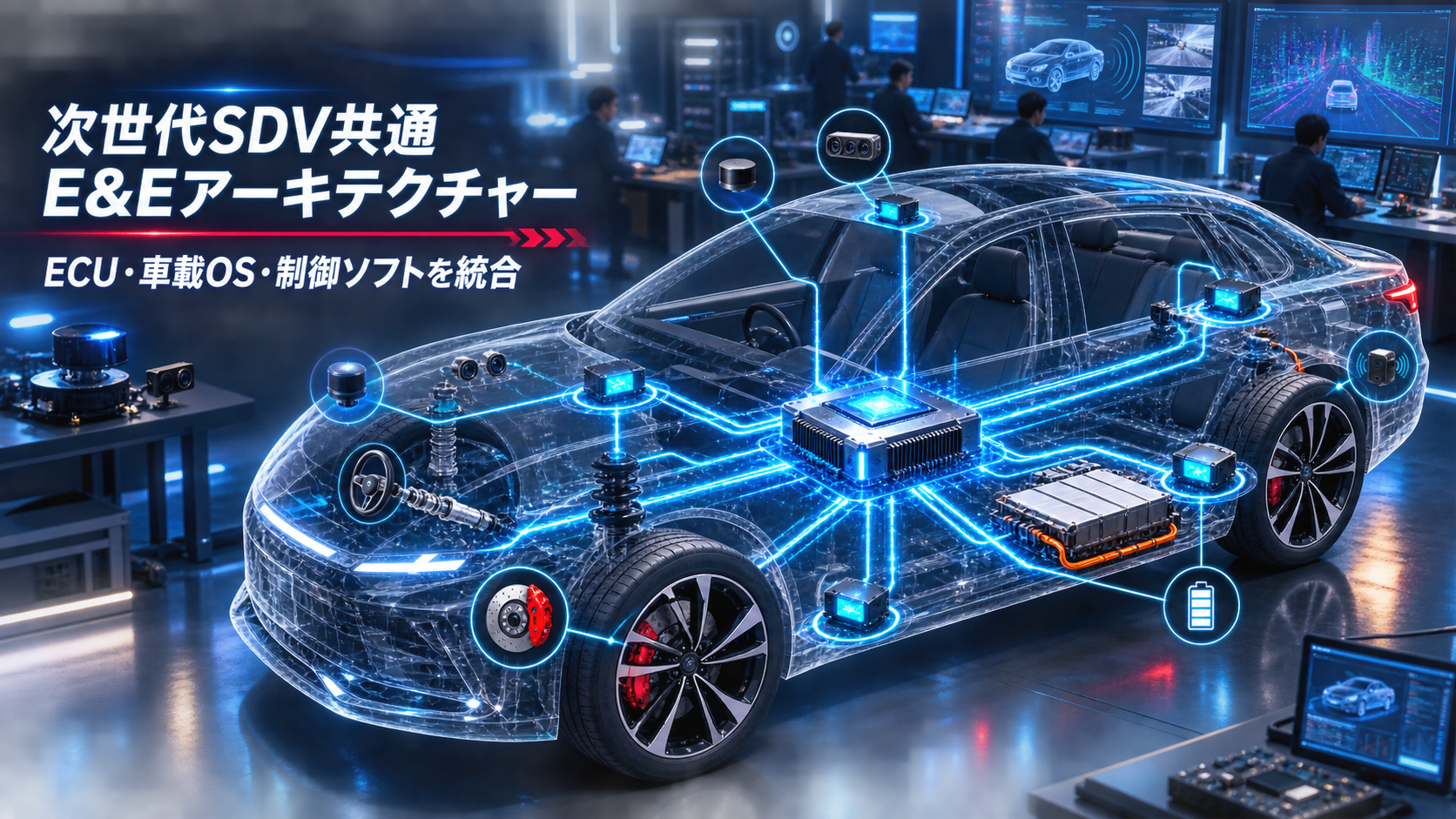 次世代SDV共通E&Eアーキテクチャー