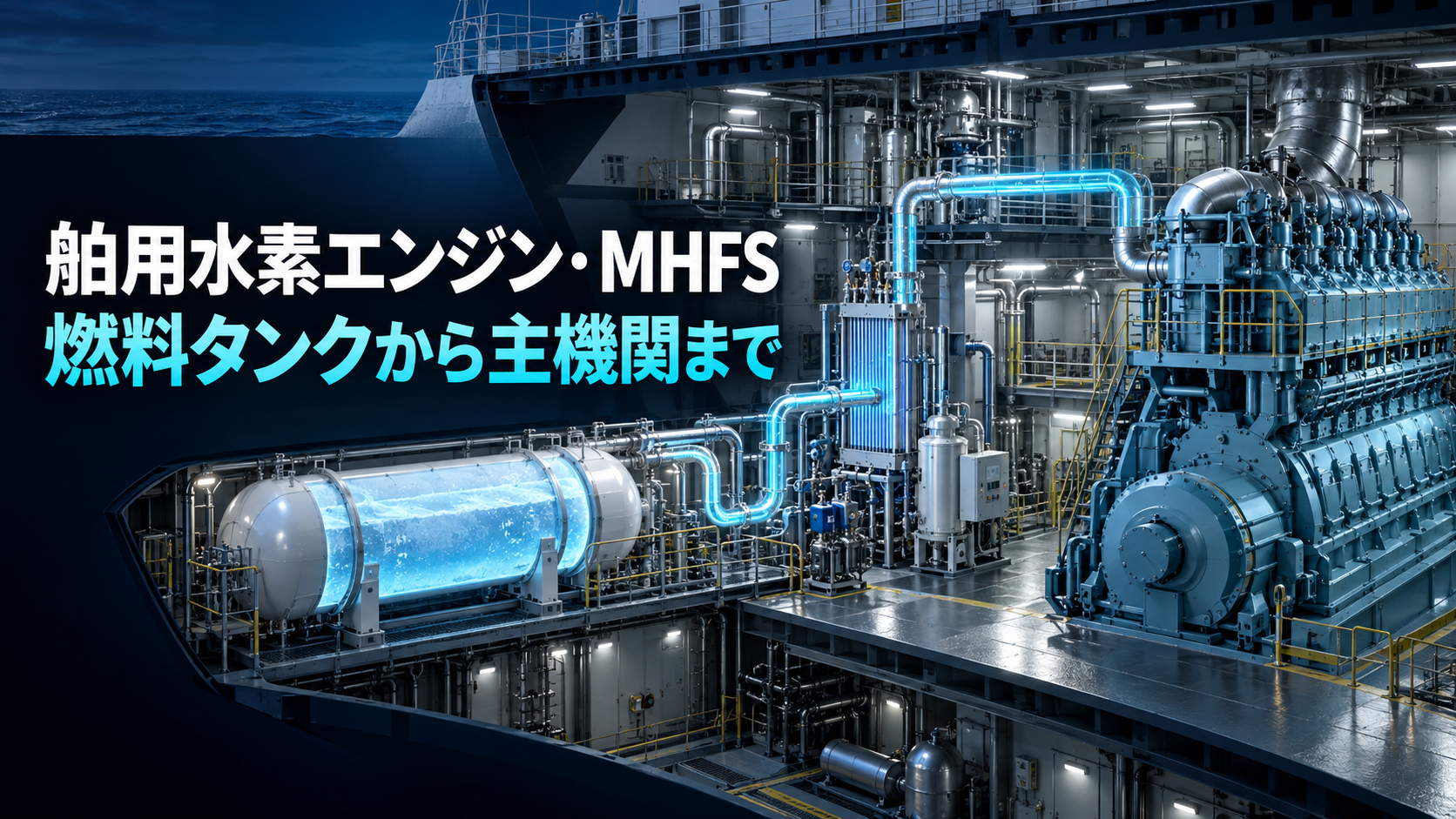 舶用水素燃料エンジン・MHFS