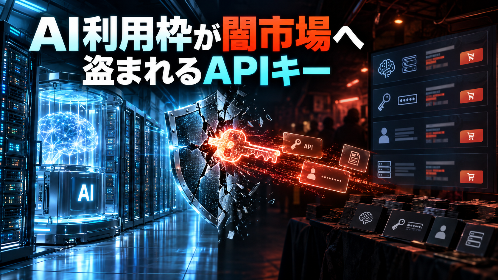 高騰する「AI利用枠」が闇市場の商品に