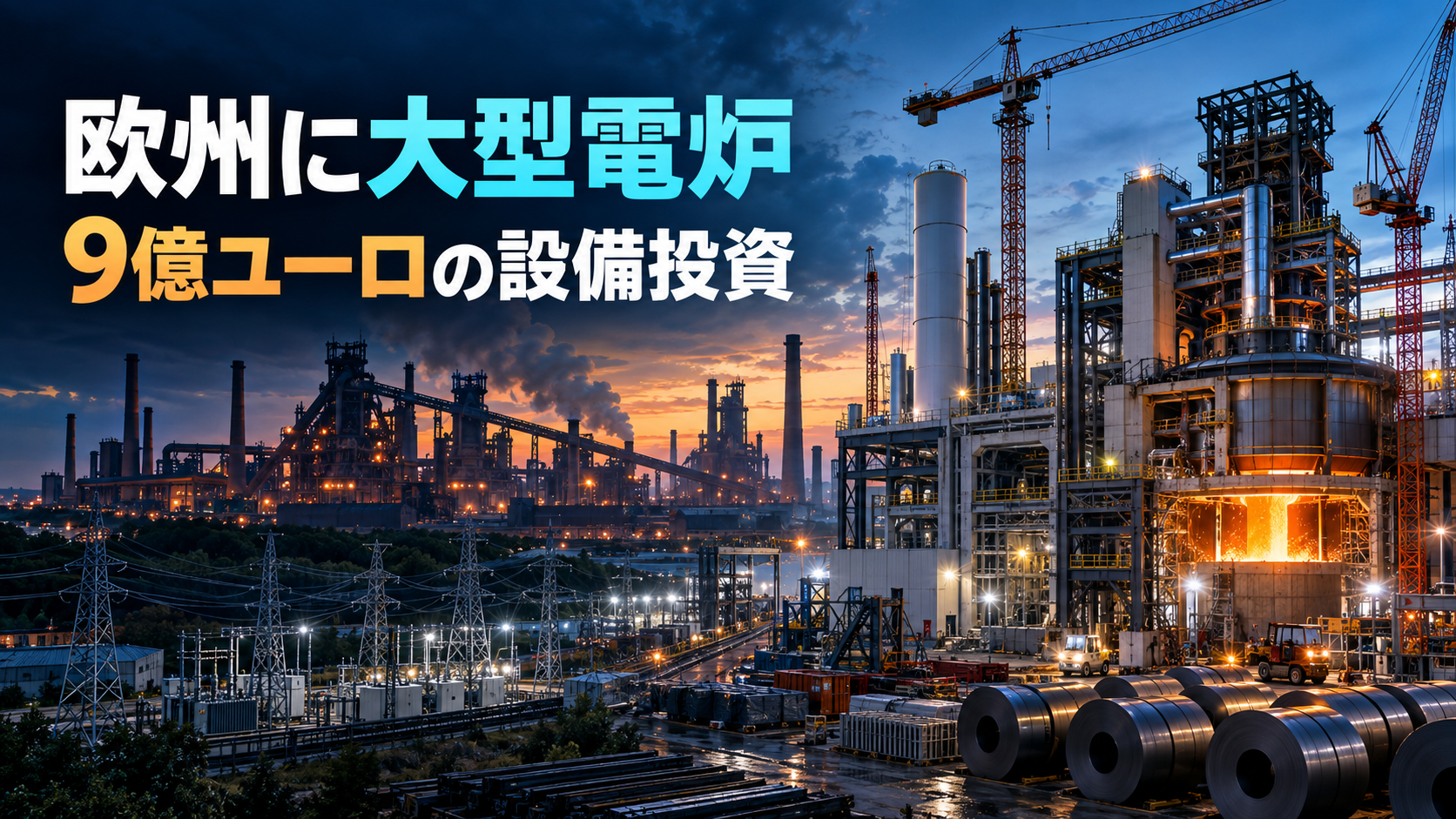 日本製鉄・スロバキア電炉転換プロジェクト