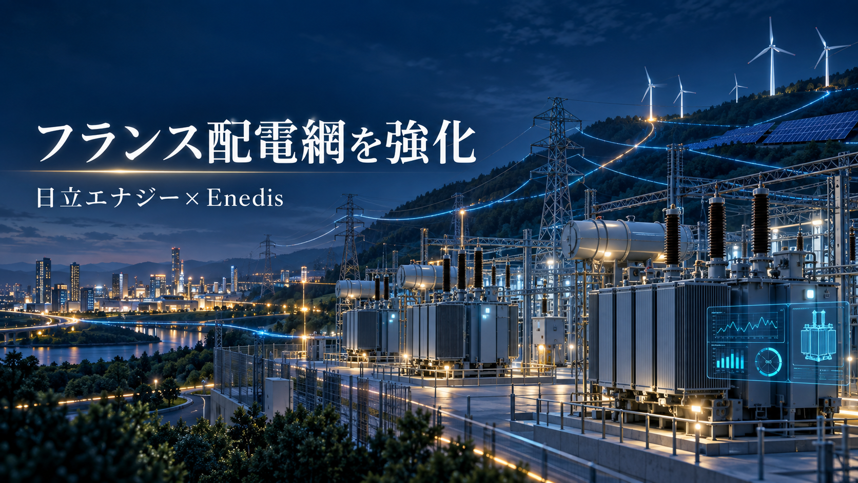 フランス配電網向け変圧器