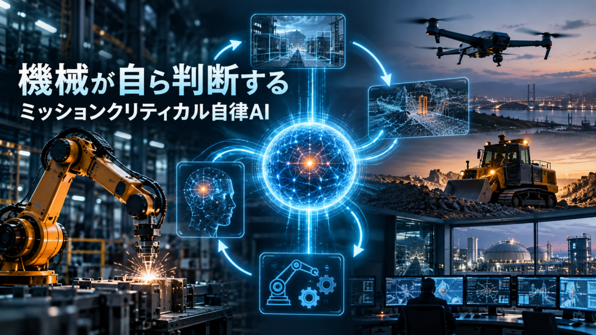 ミッションクリティカル自律AI