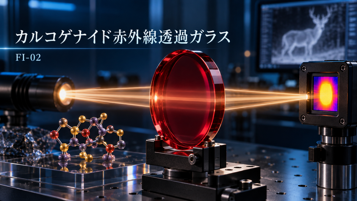 カルコゲナイド赤外線透過ガラス