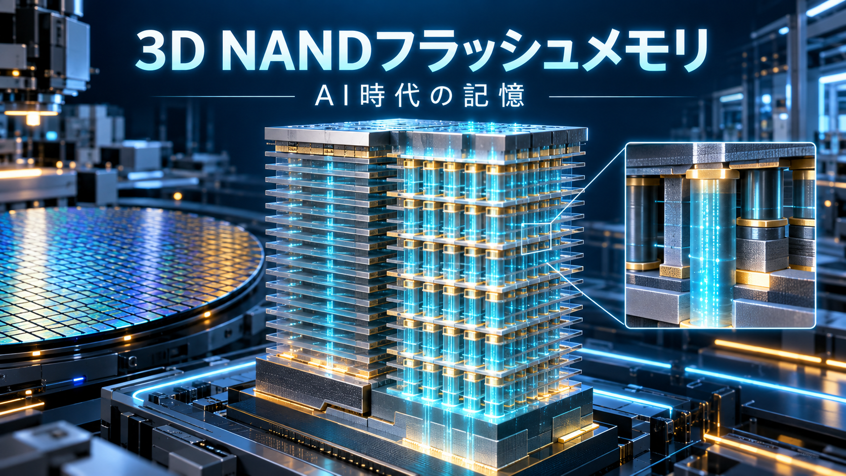 3次元NAND型フラッシュメモリ