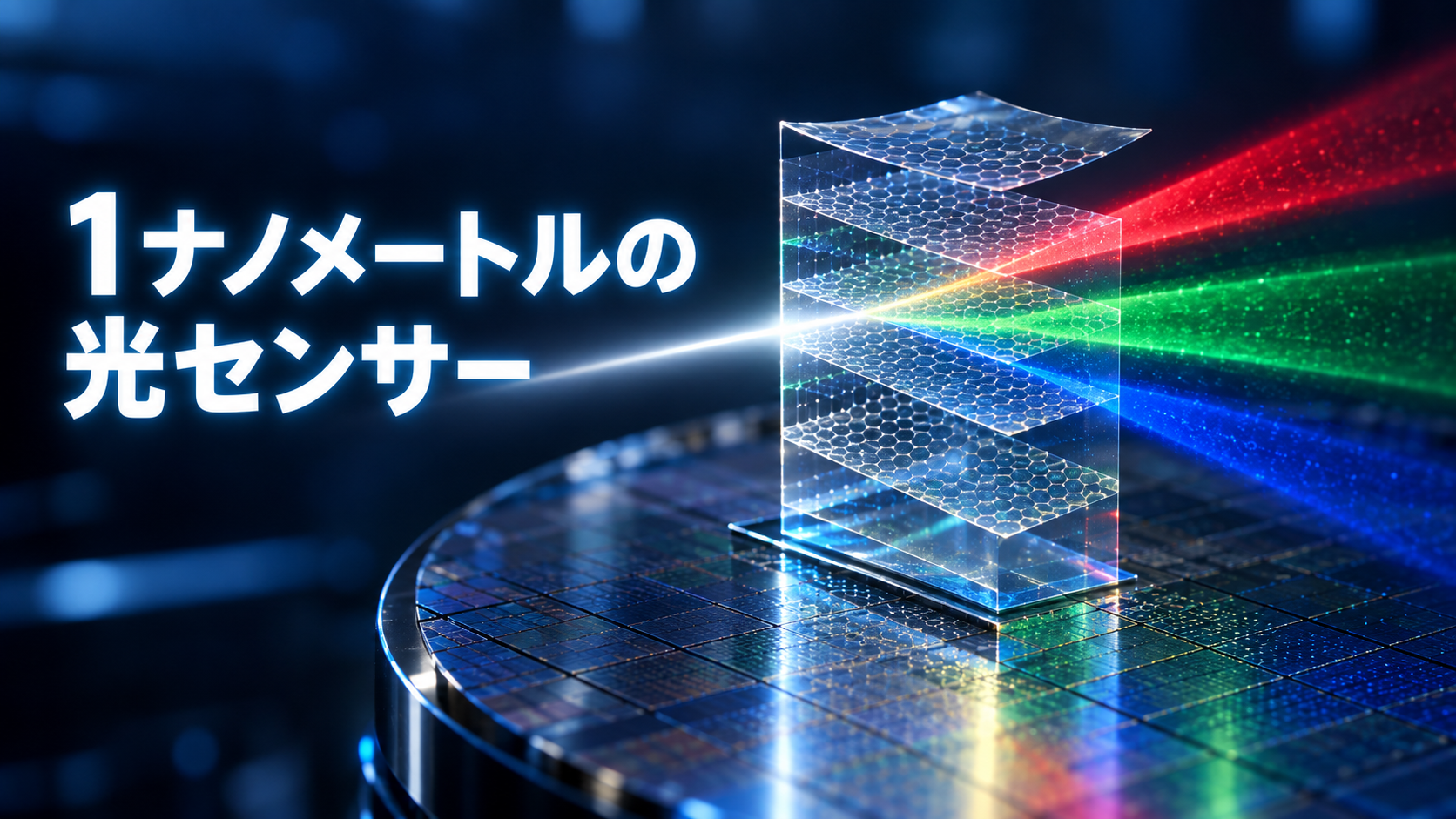 透明導電体ナノシート光センサー