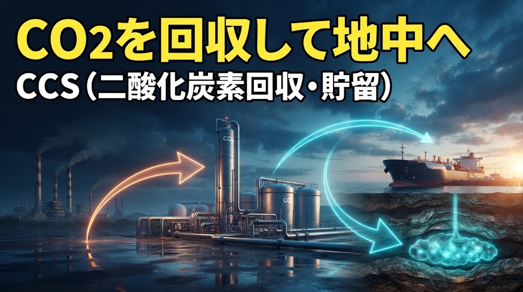 CO2回収・貯留（CCS）技術