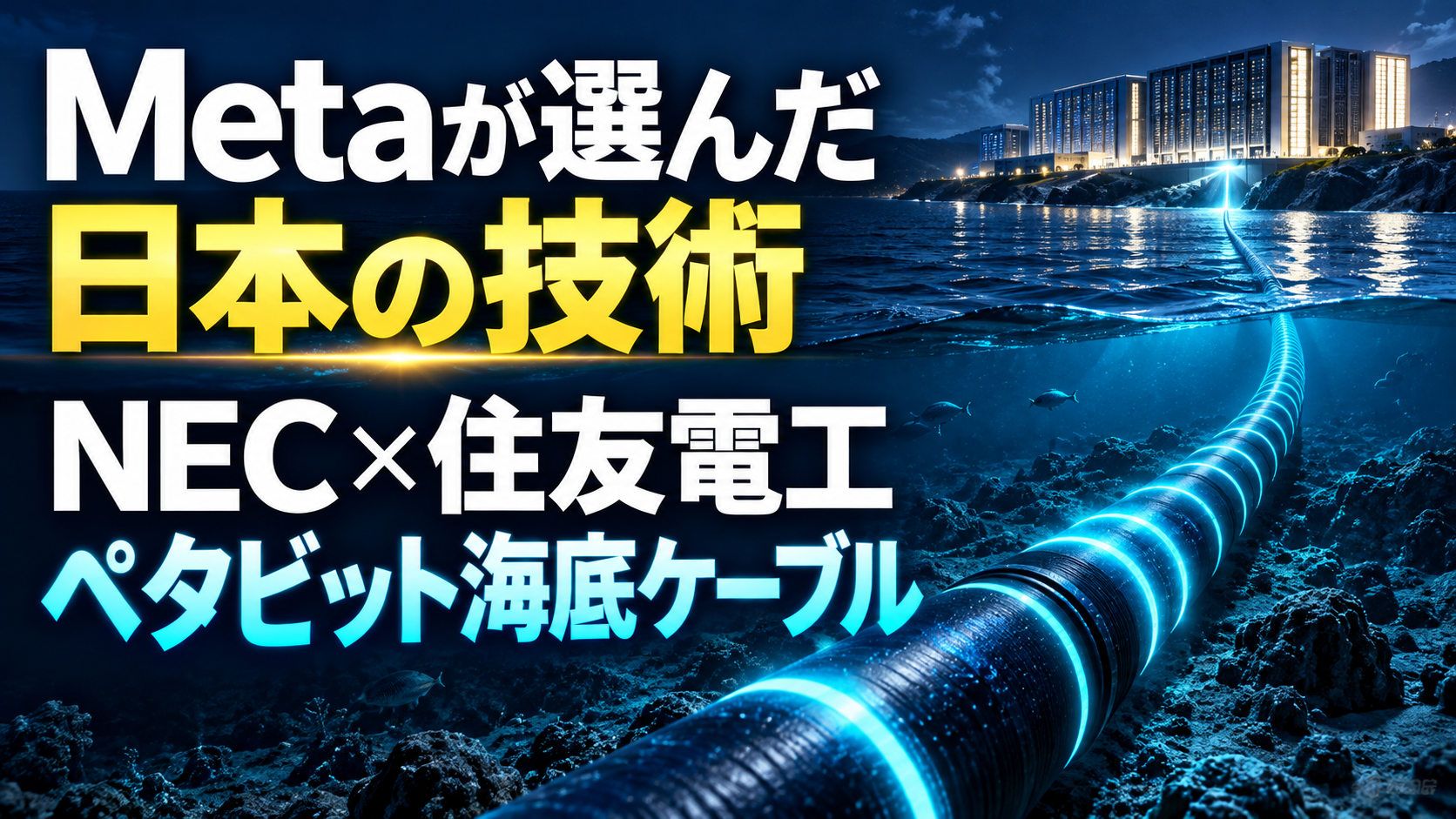 ペタビット級光海底ケーブル構築