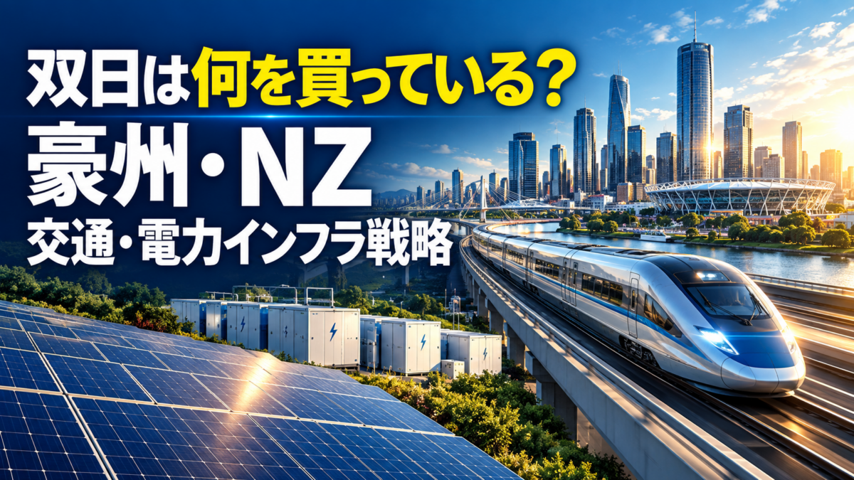 双日は豪州・NZで何を買っているのか
