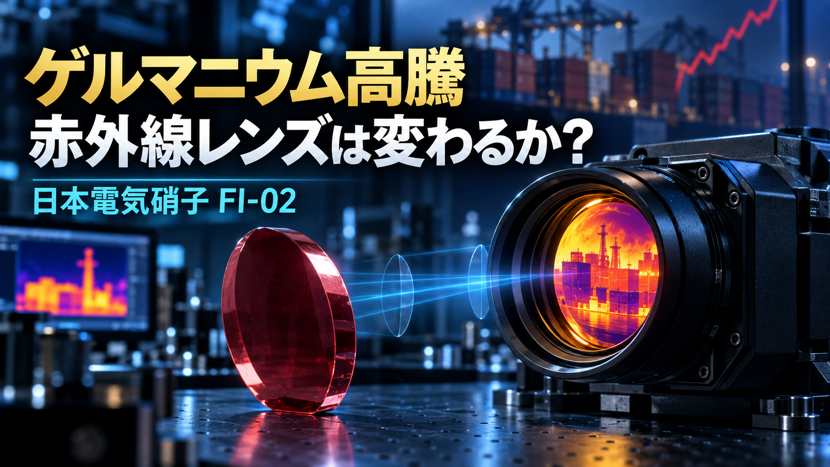 ゲルマニウム高騰で赤外線カメラは変わるか