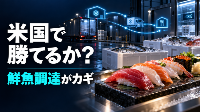 スシローは米国で勝てるか