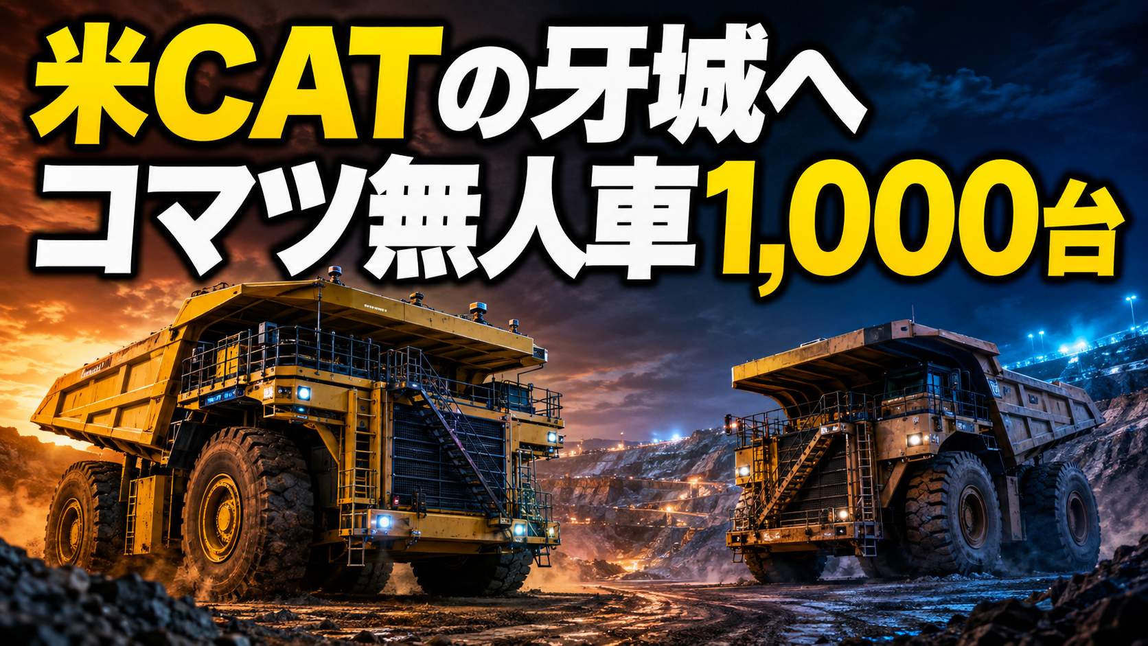 無人で290トンを運ぶ
